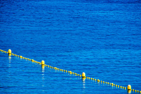 Blue Water Texture Patternの写真素材
