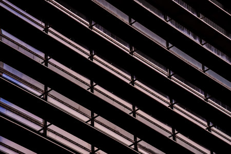 City View Picture of Windows Texture Buildingの写真素材