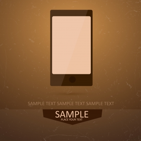 Smart phoneのイラスト素材