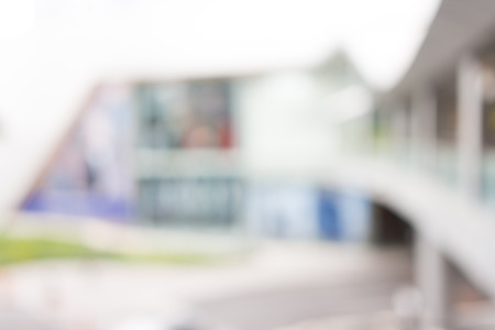 Store, shopping mall abstract defocused blurred backgroundの写真素材