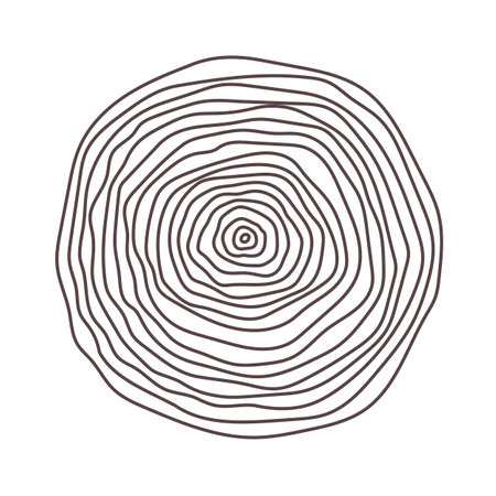Pattern ornament texture in circleのイラスト素材