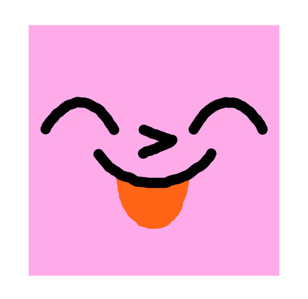 Square geometric figure vector illustrationのイラスト素材