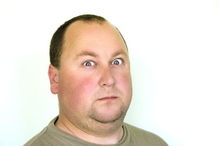 Mr Bumgrope tries to look scary but just sort of comes across as a mutantの写真素材