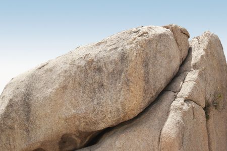 Rock formations on the coast of Nangyuan Island, Thailandの写真素材