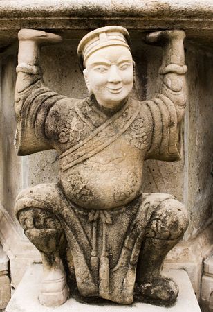 A statue in Bangkokの写真素材