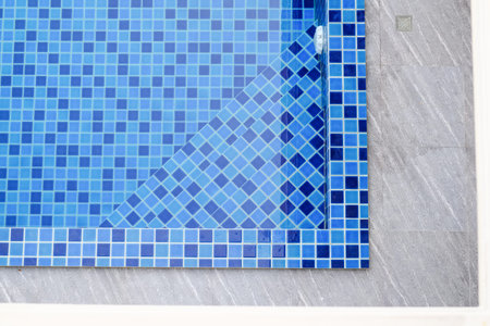 top view of swimming pool