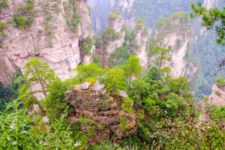 AVATAR mountain, Zhangjiajie's National Forest Parkの写真素材
