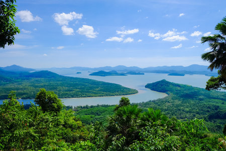 viewpoint khao fachi ranong thailand