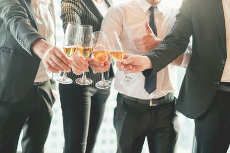 Business People Party Celebration Success after workingの写真素材