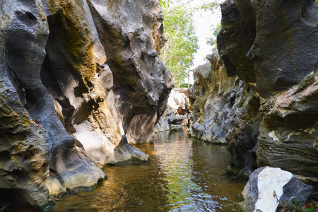 Grand canyon Black Rock (klong Hin Dam) in Sawi District, Chumphon Province, Thailand