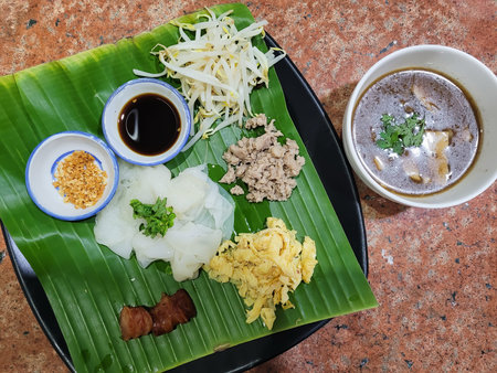 Thailand Food The Extravagant Rice Noodle Roll