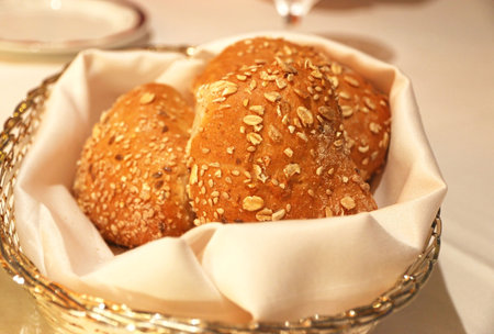 assortment of baked fresh almond bread
