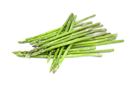 Asparagus isolated on white backgroundの写真素材