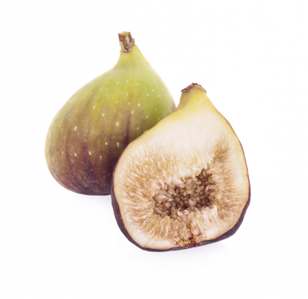 Fig isolated on white background.の写真素材