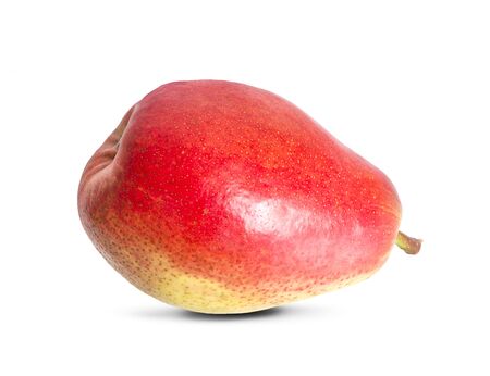 Chinese fragrant pear an isolated on white backgroundの写真素材