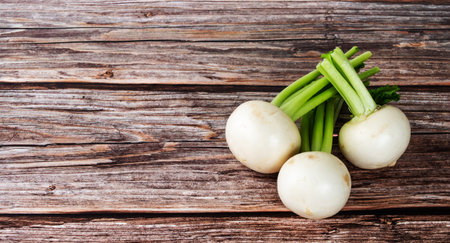 White radish isolated on backgroundの写真素材