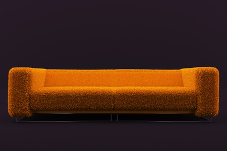 Fluffy couchの写真素材
