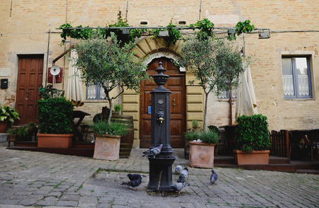 old Italian patioの写真素材