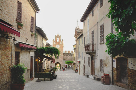 beautiful old Italian street