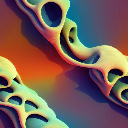 Seamless abstract background with a lot of different shades of the same colorの素材