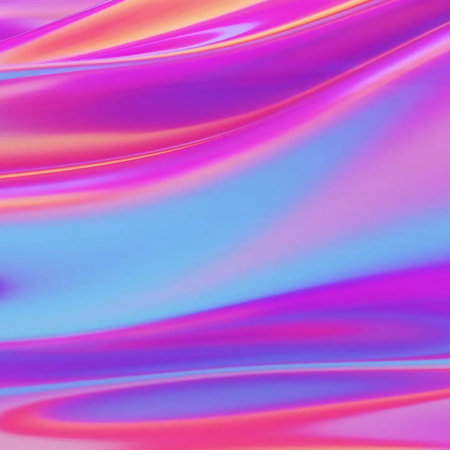 abstract background with smooth lines in pink, blue and purple colors