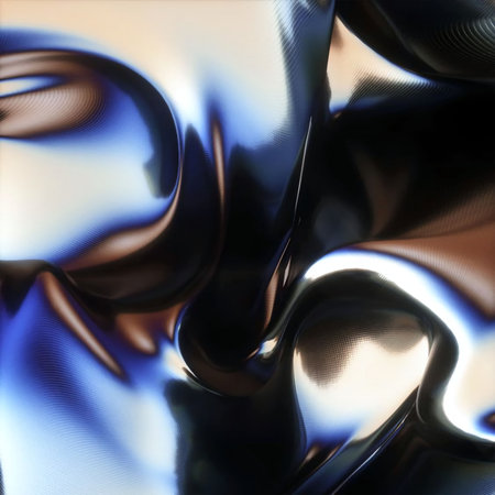abstract background with some smooth lines in it (see portfolio for more in this series)の写真素材