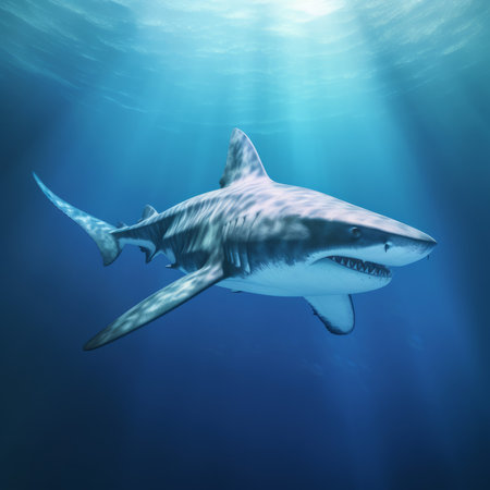Great White Shark (Carcharodon carcharias)の素材