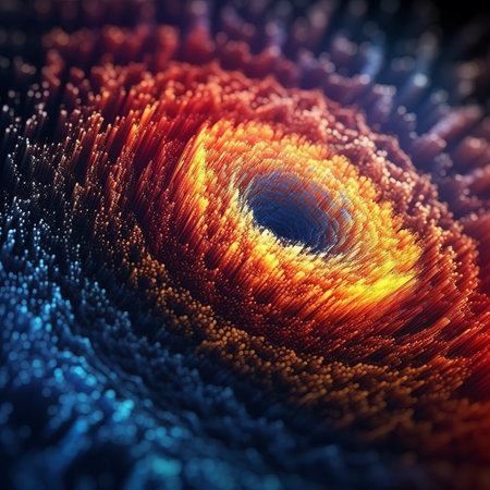 3d abstract fractal background. Design element for brochure, advertisements, presentation, web and other graphic designer works. Digital collage.の素材