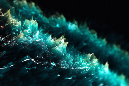 Abstract fractal. Fractal art background for creative design. Decoration for wallpaper, desktop, poster, cover booklet. Print for clothes, t-shirt. Creative illustration for designの素材