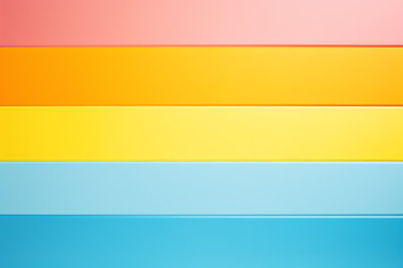 Colorful abstract background for web design. Colorful paper stripes.の素材