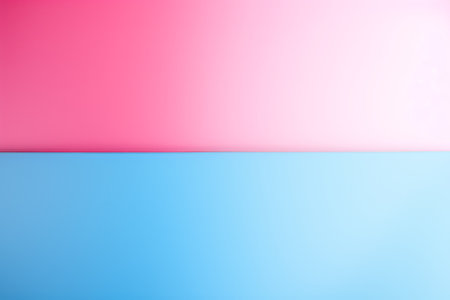 abstract background of two blue and pink colors, with copy spaceの素材