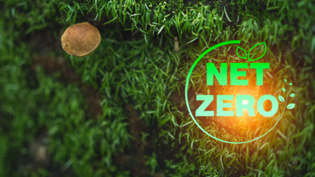 CO2 emission reduction concept, clean and friendly environment without carbon dioxide emissions....