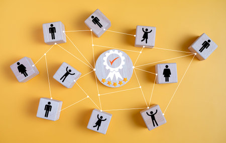Customer Satisfaction Survey concept, service experience rating online application, Customer...