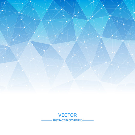 Concept network. Abstract background with connected line and dotのイラスト素材