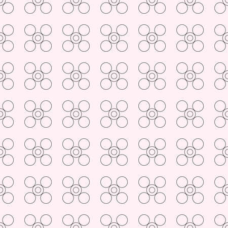 Seamless vector pattern. Modern stylish texture. Abstract geometric background. Monochrome stylish texture. Simple graphic design. Trendy linesのイラスト素材