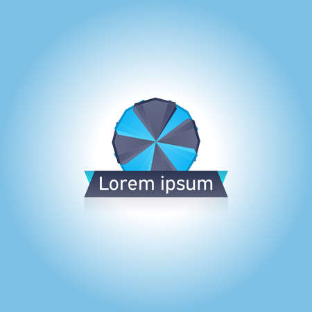 Diamond icon, logo isolated. Fashion, jewelry modern crystal logo, identity. Vector illustrationのイラスト素材