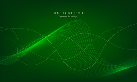 abstract wave background. element for design. Digital frequency track equalizer. Stylized line art. Colorful shiny wave with lines created using blend tool. Curved wavy line smooth stripe Vector illustration.のイラスト素材