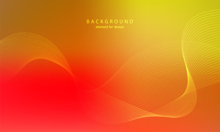 abstract gradient background. wave element for design. Digital frequency track equalizer. Stylized line art. Colorful shiny wave with lines created using blend tool. Curved wavy line smooth stripe. vector illustration.のイラスト素材