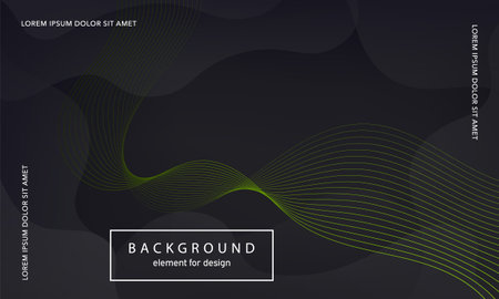 abstract background. Wave element for design poster. Digital frequency track equalizer. Stylized line art. Colorful shiny wave lines created using the blend tool. Curved wavy line smooth stripe. vectorのイラスト素材