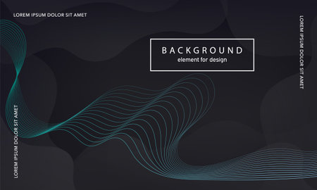 abstract background. Wave element for design poster. Digital frequency track equalizer. Stylized line art. Colorful shiny wave lines created using the blend tool. Curved wavy line smooth stripe. vectorのイラスト素材