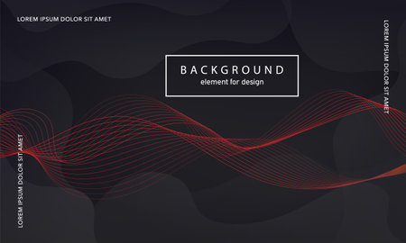 abstract background. Wave element for design poster. Digital frequency track equalizer. Stylized line art. Colorful shiny wave lines created using the blend tool. Curved wavy line smooth stripe. vectorのイラスト素材