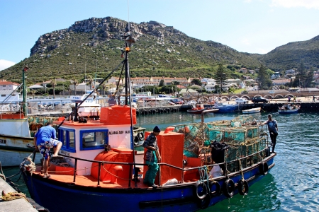 fishing boatのeditorial素材