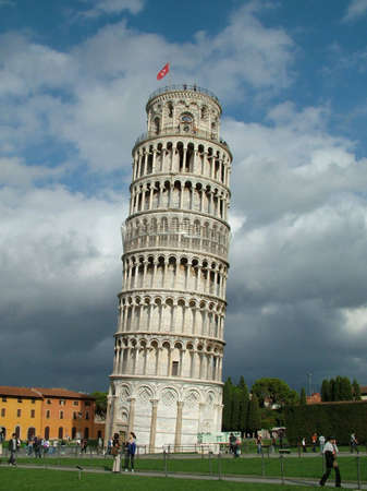 Leaning tower of Pisa の写真素材