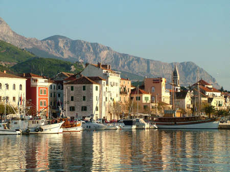 Croatian Rivieraの写真素材