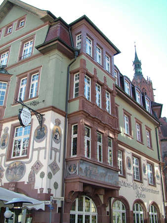 Houses in the Blackforest in Germanyの写真素材