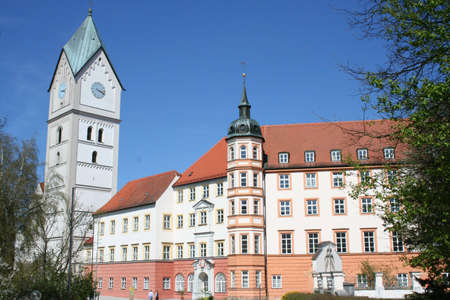 Scheyern Abbey in Germanyの写真素材
