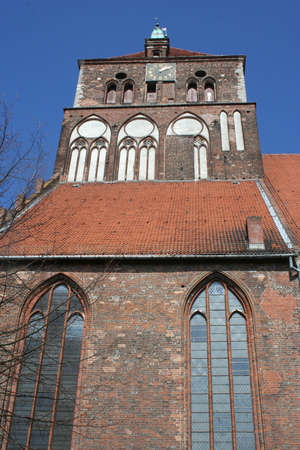 Church in Greifswaldの写真素材