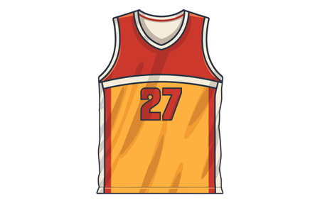 Basketball jersey vector, Generic Jersey of American Basketball Cities illustration,のイラスト素材