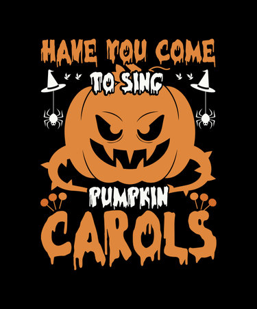 Halloween t-shirt design template vectorのイラスト素材