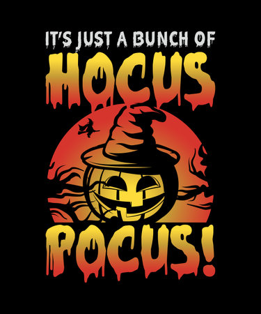 Halloween t-shirt design template vectorのイラスト素材